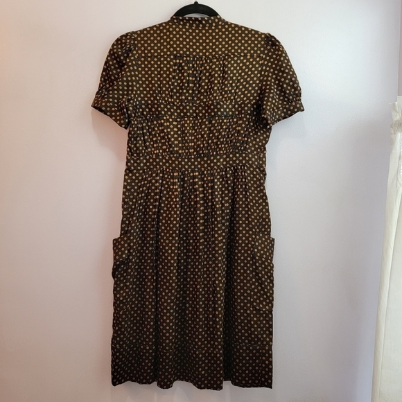 French Connection Silk Shirt Dress Size 2 - Picture 2 of 4